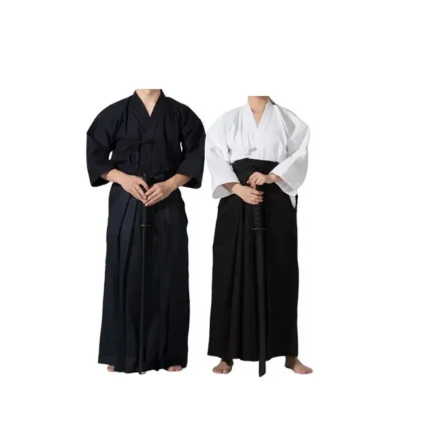 Kendo Uniforms Martial Arts Clothing Kendo Aikido Hapkido Martial Arts Suit Men Women Hakama Aikido Uniforme Kung Fu Taekwondo - Image 14