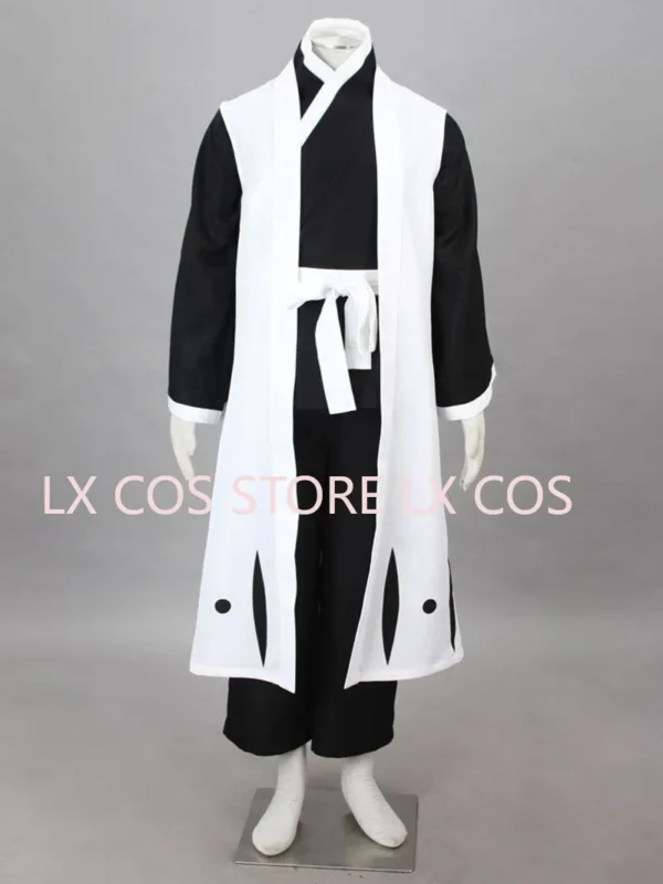 Ichimaru Gin 3rd Division Cosplay Anime Costume Kimono Kendo Cos Clothes - Image 7