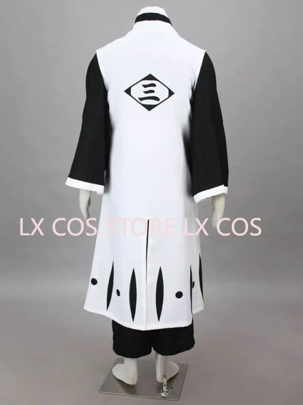 Ichimaru Gin 3rd Division Cosplay Anime Costume Kimono Kendo Cos Clothes - Image 4