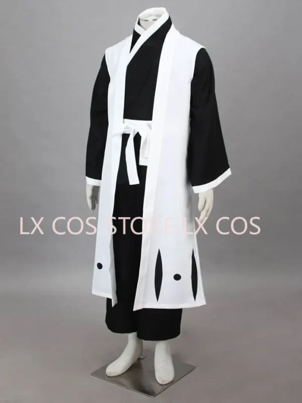 Ichimaru Gin 3rd Division Cosplay Anime Costume Kimono Kendo Cos Clothes - Image 9