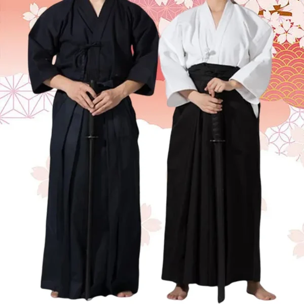 Kendo Uniforms Martial Arts Clothing Kendo Aikido Hapkido Martial Arts Suit Men Women Hakama Aikido Uniforme Kung Fu Taekwondo - Image 13