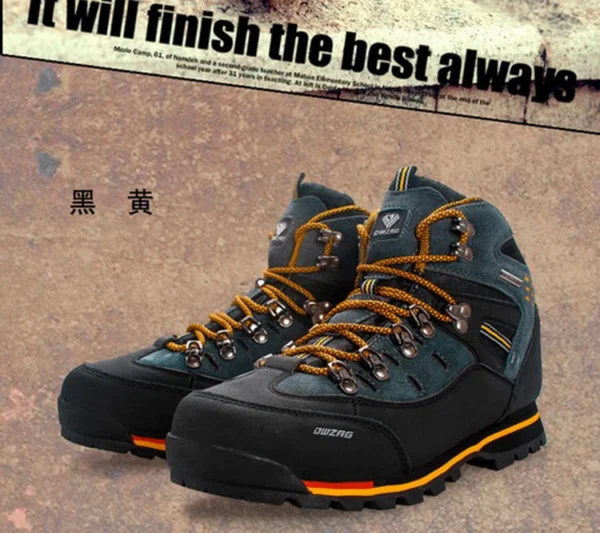 Men's Sneakers Waterproof Hiking Boots Outdooor Autumn Winter Trekking Mountain Shoes Keep Warm Ankle Boots Tenis Masculino - Image 24